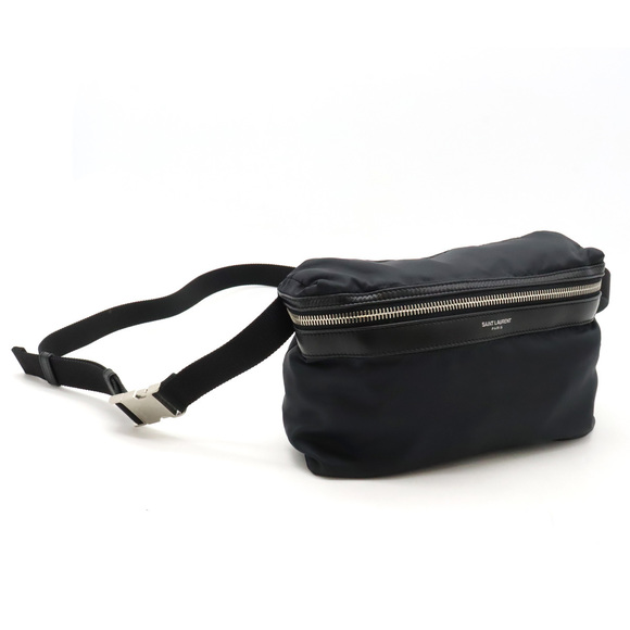 Saint Laurent Foldable City Rucksack Backpack Nylon Black - Picture 8 of 9